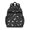 Dinosaur and Palm Black Pattern, variant on Dinosaur and Palm Black Pattern Cute School Backpack Bag for School with Padded Back and Adjustable Shoulder Straps 15.25"x11.5"x5.25"