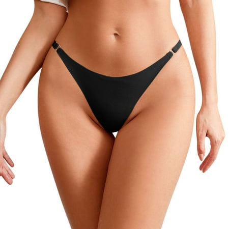 

Women’s Seamless Bikini Panties Soft Stretch Invisibles Briefs No Show Hipster Underwear