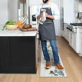 thumbnail image 5 of Sunflower Farmhouse Kitchen Rugs Set of 2,Colorful Spring Summer Flowers Kitchen Rugs and Mats Non Skid Washable,Farmhouse Kitchen Runner Rugs with Rubber Backing (17"x47"+17"x30"), 5 of 7