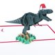 thumbnail image 2 of Tarjeta De Cumpleaños De Dinosaurio De 2 Uds., Mano De Obra Fina, Tarjeta Emergente 3D, Diseño Plegable, Tarjetas De Felicitación Creativas Hechas A Mano Para Niños, Mujeres Y Hombres Noticed EL012011-00, 2 of 6