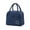 A005- Navy, variant on Insulated Foldable Portable Lunch Bag Pink Reusable Tote For Work School Picnic 1 Pack