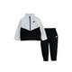 thumbnail image 1 of Conjunto de ropa Nike, chaqueta deportiva con cremallera y pantalones deportivos para niños, 24 m, 1 of 2