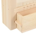 thumbnail image 4 of KONTONTY 1Set Brown Wooden Weaving Bracket Kit for DIY Bracelet Making and Home Use, 4 of 4