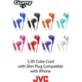thumbnail image 5 of JVC Gumy Plus In Ear Earbuds with Mic and Remote, Powerful Sound, Comfortable and Secure Fit - HAFX7MR (Red), 5 of 7