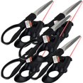 thumbnail image 1 of Tijeras Profesionales de Corte PrecisionCut 5Pzas Estándar Tijeras guía láser Acero Inoxidable Plástico Negro., 1 of 5