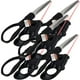 thumbnail image 1 of Tijeras Profesionales de Corte PrecisionCut 5Pzas Estándar Tijeras guía láser Acero Inoxidable Plástico Negro., 1 of 5