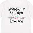 thumbnail image 4 of Inktastic Grandma and Grandpa Love Me Heart Grandchild Boys or Girls Long Sleeve Toddler T-Shirt, 4 of 5