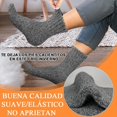 thumbnail image 3 of Calcetas para el invierno WolBlack 5Pzas Negro 5-9.5 US Tubo Medio Lana., 3 of 4