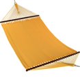 thumbnail image 1 of Jumbo Caribbean Hammock - 55 Pouces - Polyester Doux - Jaune, 1 of 4