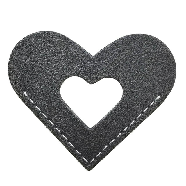 Dsscvnef Leather Heart Bookmark Elegant Book Page Holder Student Valentines Day Present Reading Accessory for Book Lovers