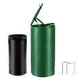 thumbnail image 1 of Dog Poop Trash Can 11.5 Gallons Weather-Resistant Dog Waste Bin with Lid, 1 of 9