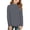 45# Dark Gray, variant on Girls Turtleneck Long Sleeve Pullover T-Shirt Soft Warm Stretch Kids Basic Turtle Neck Tops for Girls,White 7-8 Years