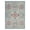 Green Grey, variant on FairOnly Modern Pastoral Flower Pattern Beige Pink 2'x6'Runner Rug Low Pile Non Slip Machine Washable Mat for Kitchen Dining Laundry