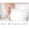 thumbnail image 3 of Dearfoams Antimicrobial Bed Pillow 2PK King, White, 3 of 6