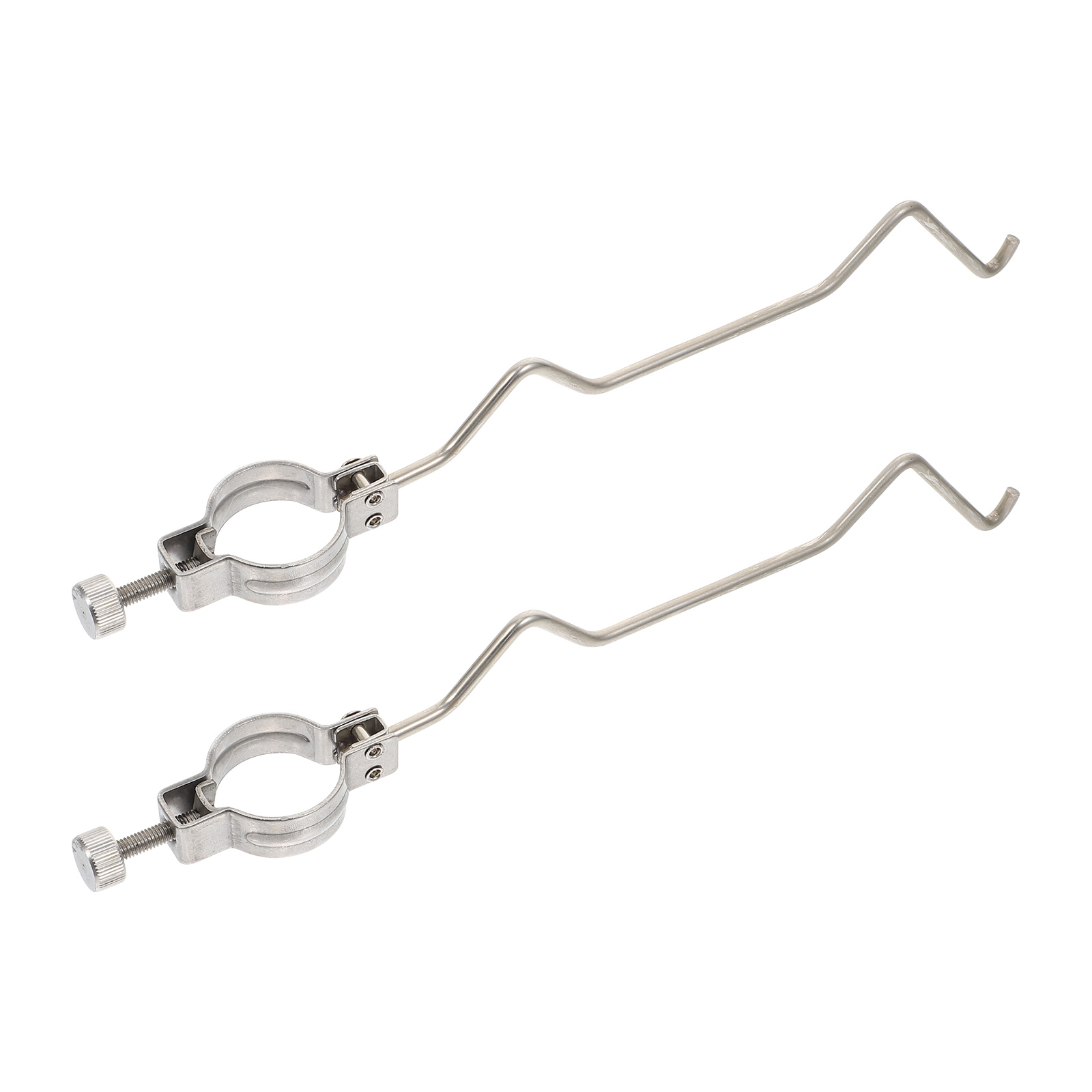 2 Pcs Stainless Steel Fishing Net Racks Multifunctional Fishing Net