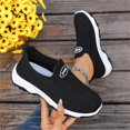 thumbnail image 6 of EKVAHL Orthopedic Dress Shoes for Women Slip‑on Soft Sole Walking Shoes, Breathable Knit Mesh Casual Sneakers, Lightweight Non‑Slip Comfort Workout Travel Daily Footwear for Ladies, 6 of 6