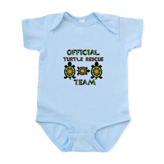 CafePress - Turtle Rescue Infant Bodysuit - Baby Light Bodysuit, Size Newborn - 24 Months