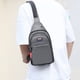 thumbnail image 4 of Bolsa Impermeable de Nylon Del Pecho de los Hombres - Paquete Frontal Elegante - Bolsa Multicapa de Gran Capacidad Bolsa de Cuerpo Cruzado Pequeña, 4 of 8