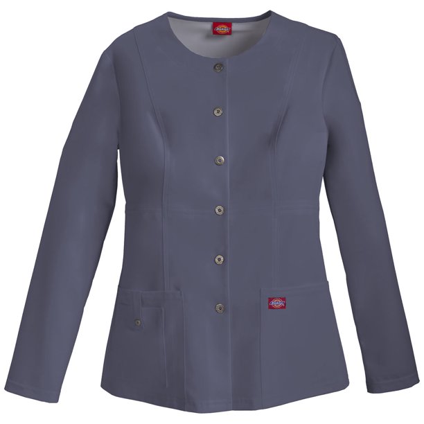 Dickies Dickies Xtreme Stretch Women Scrubs Warm Up Jacket, Snap
