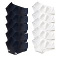 thumbnail image 1 of TrowBridge-bragas de algodón para mujer, ropa interior sencilla a rayas, bragas transpirables, lencería suave, ropa interior deportiva acogedora, 10 Uds./Set, 1 of 4