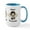 White/Blue Inside, variant on CafePress - Happy Passover Girl Large Mug - 15 oz Ceramic Large White Novelty Mug