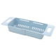 thumbnail image 1 of Canasta Extensible para Lavar Frutas y Verduras, Hecha de Paja de Trigo, Diseño Colgante, Color Azul, Ideal para Ahorrar Espacio, 1 of 6