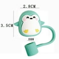 thumbnail image 2 of CCOCC Straw Cover Cap for Stanley Cup,Hygienic Tumbler Accessories,Cute Cartoon Cup Topper,BPA-Free Straw Covers for Glass and Steel Straws, 2 of 4