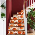 thumbnail image 6 of Peel and Stick Wallpaper Contact Paper watercolor hand drawn orange ripe organic Self Adhesive and Removable 24in x 118in, 6 of 8