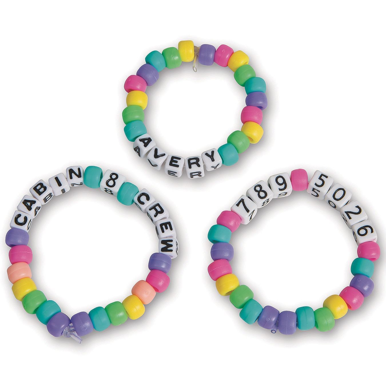 Color Splash!® Letter & Number Bead Easy Pack