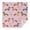 Colorful Funny Dachshund, variant on Corgi Dog and Footprints Square Tablecloth,Waterproof Square Table Cover,Wipeable Spillproof Washable Table Cover for Home Kitchen Party Decor 42"X42"(107x107cm)