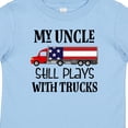 thumbnail image 4 of Inktastic My Uncle Still Plays with Trucks Boys or Girls Baby T-Shirt, 4 of 5
