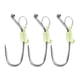 thumbnail image 1 of Luminously Live Shrimp Hook Freshwater Shrimp Walkers Heavy Duty Metal Barbed Fishhooks Fishing Accessories Easy to Use, 1 of 4