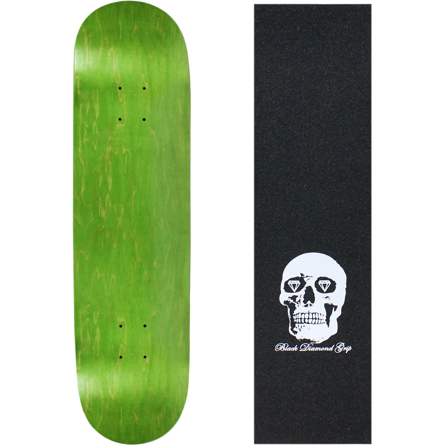 MOOSE Blank SKATEBOARD DECK 7,75 NERO Skateboard Con Impugnatura - Foto 9