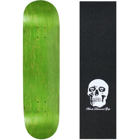 skateboard deck pro 7-ply canadian maple stained green with griptape 7.5  - 8.5 price history on PriceWatchPro