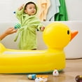 thumbnail image 4 of Bañera inflable para bebés Munchkin Duck con alerta de calor azul, 4 of 7