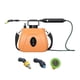 thumbnail image 5 of Botella rociadora de agua, rociador eléctrico inalámbrico con bomba para jardín, multiusos con 3 Naranja 200 minutos, 5 of 9