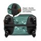 thumbnail image 2 of Fotbe Paper Fox Crow Fantasy Funda Protectora para Equipaje, Antirrayones y Resistente a la Suciedad, Compatible con Maletas de 18 a 32 Pulgadas-Small, 2 of 7