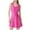 Hot Pink, variant on One Piece Swimsuit Women Skirt Bathing Suit Full Coverage Swim Dress Plus Size Swimwear Cover up Wide Strap Bathing Suit