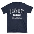 thumbnail image 1 of Dunwoody Georgia Classic Established Men's Cotton T-Shirt, 1 of 1