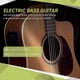 thumbnail image 4 of Ziko Electric Bass Guitar 4 String Bass Guitar Strings 6 Nickel Would Professional Strings, 4 of 5