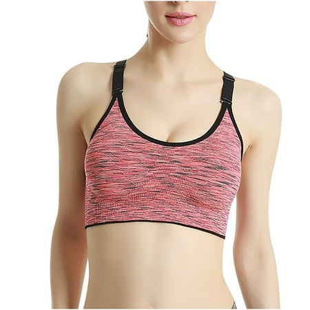 Summer Savings Clearance!Iyufng Sports Bras for Women Push up Bra Shock-proof Quick-drying Yoga Bras Underwear for Women Training Running Fitness Lingerie Bras for Women Plus Size