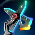 thumbnail image 5 of 2-in-1 Dual Axe Blade with Mist Spray, One Button Switching, with 7 Color Change LED Light-up Blades, Battle Axe Transforming Science Fiction Toy with Vibration Sound Effect, 5 of 9