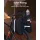 thumbnail image 4 of Maletín trasero para bicicleta ROCKBROS 17L-45L, impermeable, 4 of 7