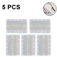 thumbnail image 2 of 5 pcs Breadboard/Mini Breadboard/Experimental Board 400 Holes Length 8.5CM Width 5.5CM, 2 of 2
