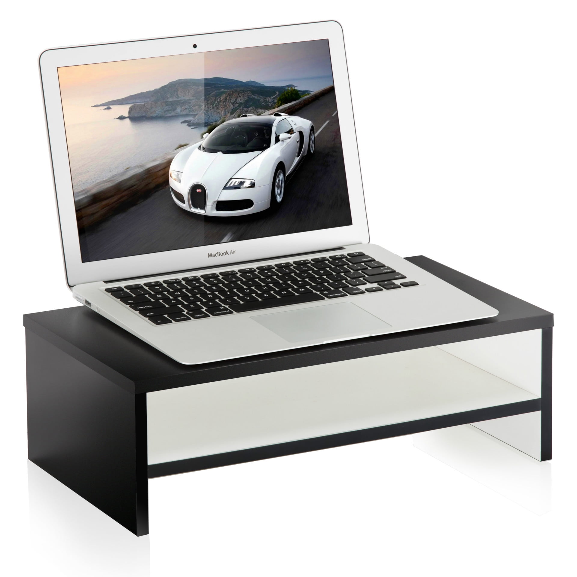 Fitueyes Laptop Stand Computer monitor riser with keyboard Storage
