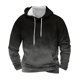 thumbnail image 1 of Sudadera con capucha para hombre, blusa con capucha y estampado de degradado de color, blusa de poliéster para hombre, 1 of 4