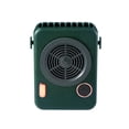 thumbnail image 2 of Ventilador para colgar en el cuello Ventilador recargable eléctrico digital LED Enfriador de forma de cámara portátil ajustable, Verde Advancent HA004178-03B, 2 of 6