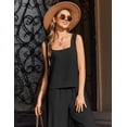 thumbnail image 5 of EKOUAER Nightgown Women Nightwear Sleeping Suit Nighty Suit Casual Sleepwear Housewear Plus Size, 5 of 6