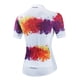 thumbnail image 5 of Maillot de ciclismo para mujer, camiseta de manga corta para ciclismo de montaña o carretera, color naranja y rosa, 5 of 5