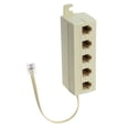 thumbnail image 3 of Divisor De Teléfono, Adaptador De Convertidor De 5 Vías RJ11 6P4C 1 A 5 , licencia De Pared De Teléfonos Y Separador Para Cables De Línea, 3 of 8